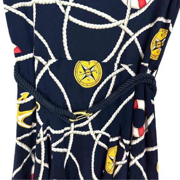 Lauren Ralph Lauren Nautical Print Dress - Picture 6 of 10